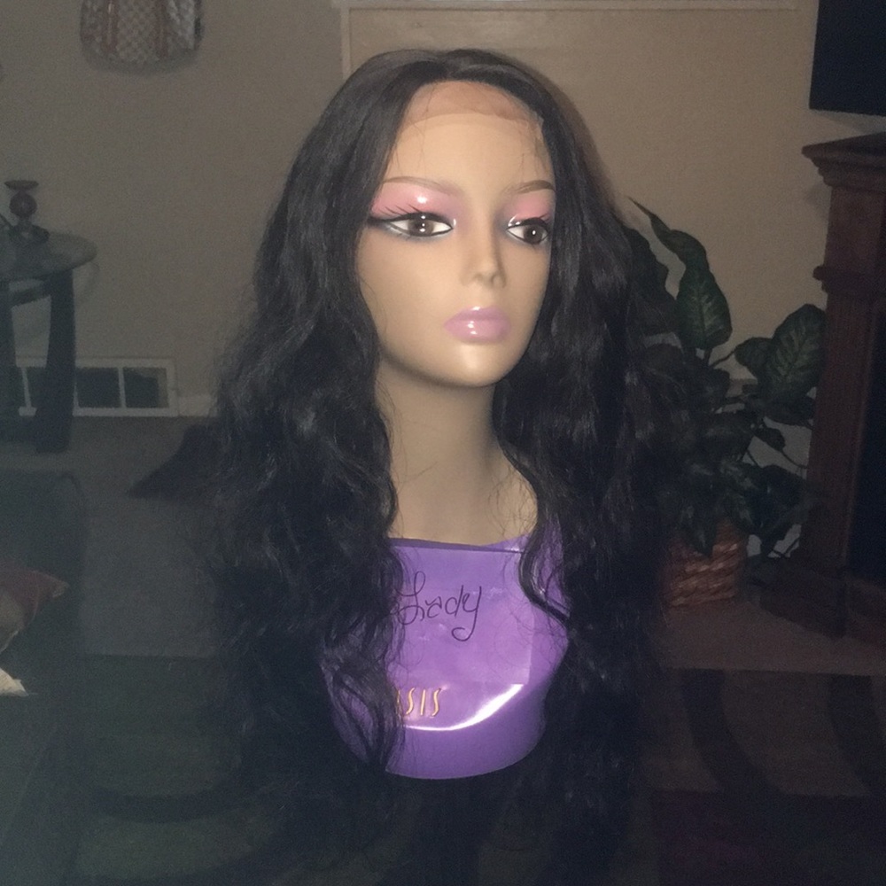 100% Homemade Brazilian body wave wig 20,22in